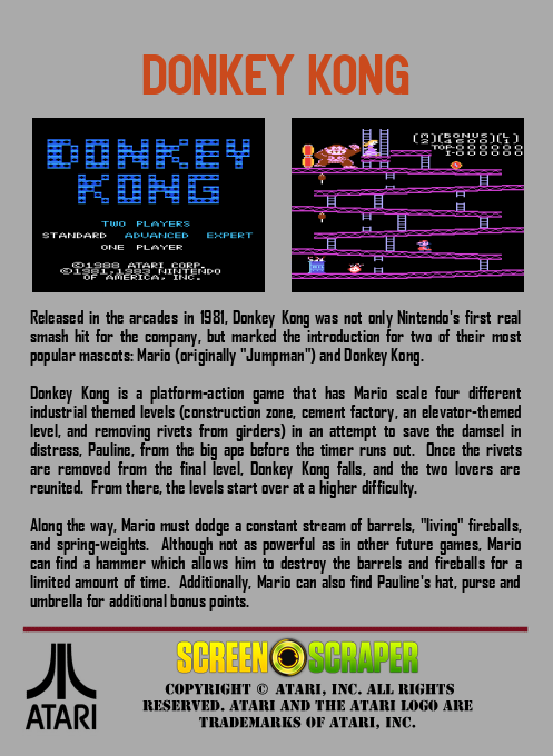 Donkey Kong - Dos