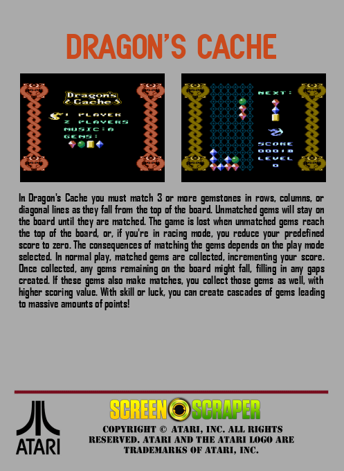 Dragon's Cache - Dos