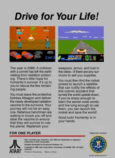 Fatal Run dos