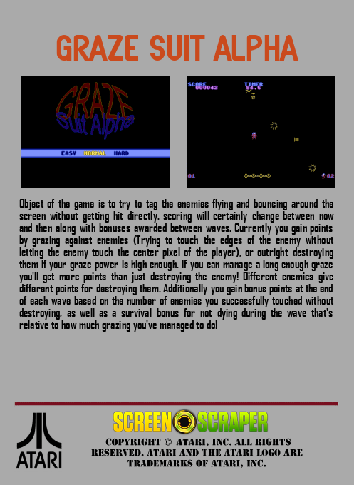 Graze Suit Alpha - Dos