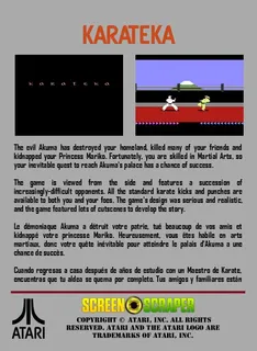 Karateka dos