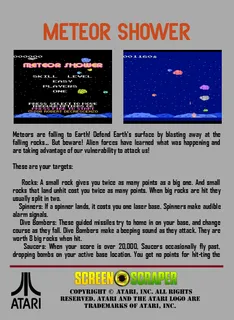 Meteor Bath dos