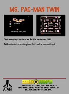 Ms. Pac-Man Twin dos