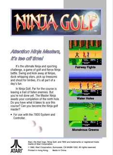 Ninja Golf dos
