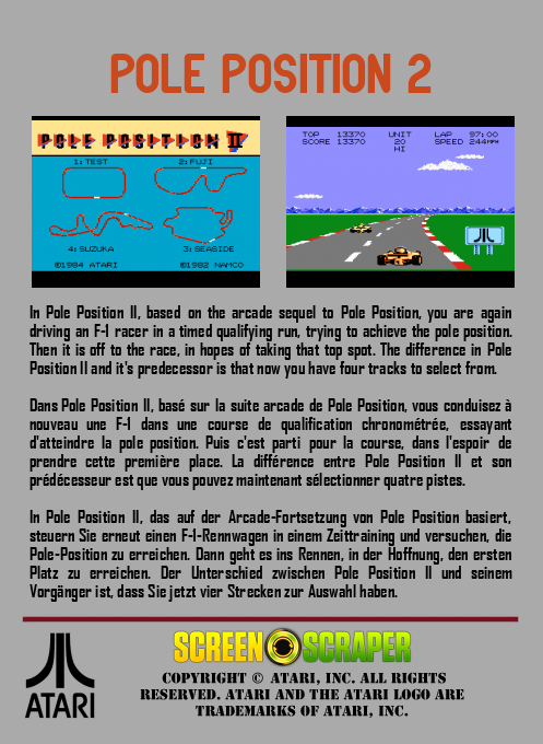 Pole Position 3 - Dos