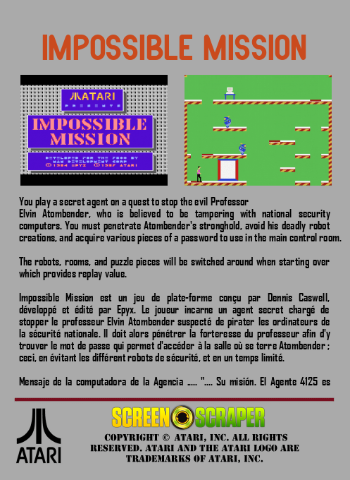 Possible Mission - Dos