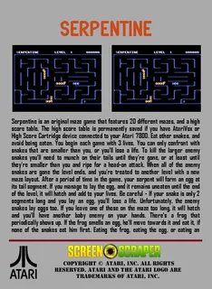 Serpentine dos