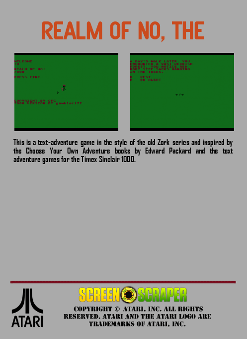 The Realm Of No - Dos