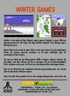 Winter Games dos
