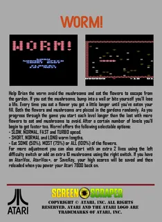 Worm! dos