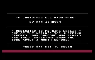 A Christmas Eve Nightmare