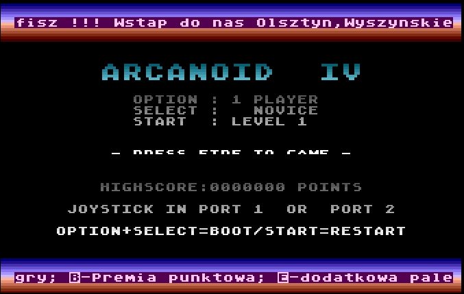 Arcanoid IV