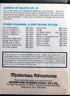 Arrow of Death: Part II dos