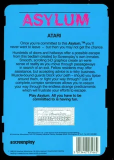 Asylum, The v3.0c dos
