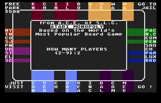 Atari Double Monopoly
