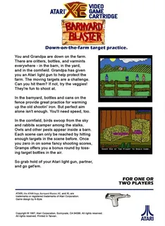 Barnyard Blaster dos