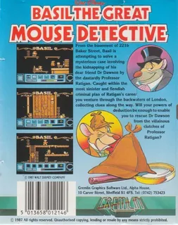 Basil The Great Mouse Detective dos
