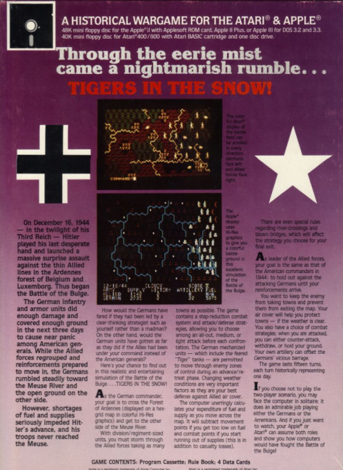 Battle Of The Bulge, The  - Tigers In The Snow - Dos