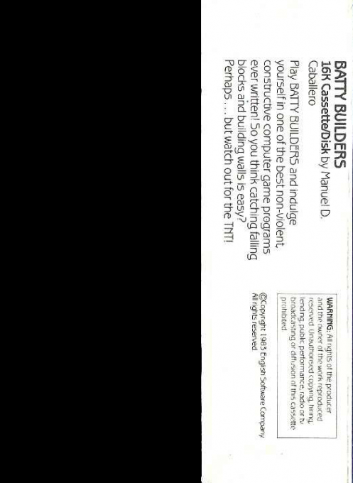 Batty Builders - Dos