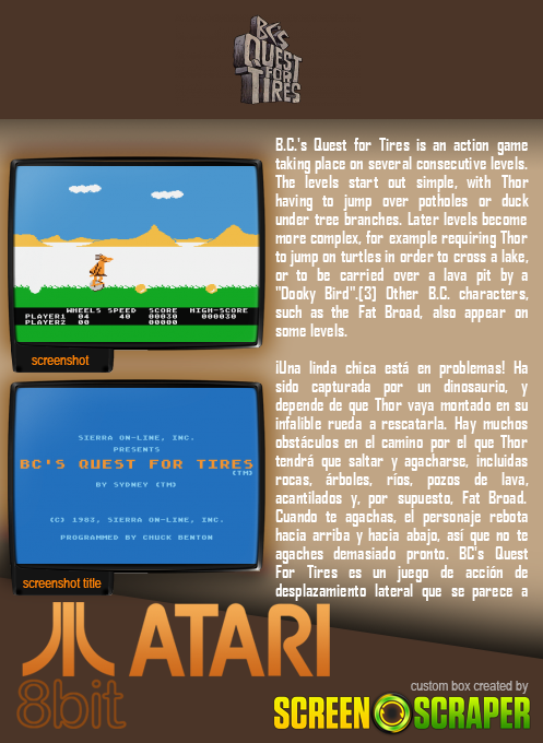 Bc's Quest For Tires - Dos