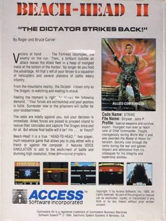 Beach-Head II : The Dictator Strikes Back dos