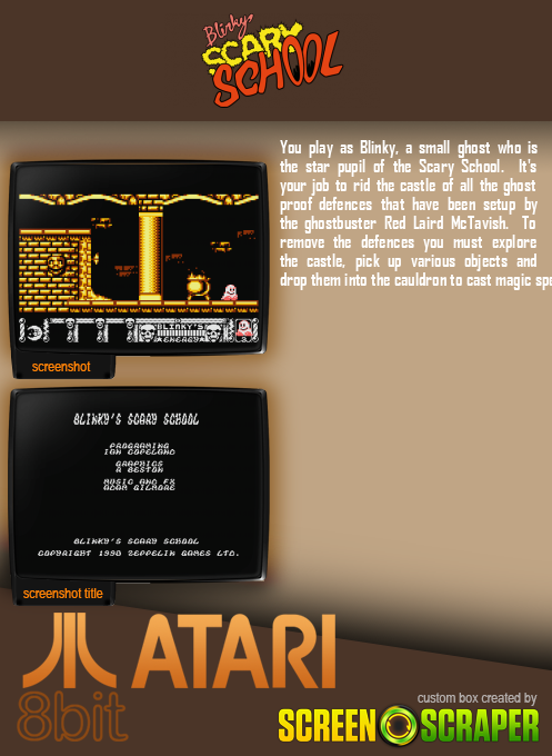 Blinky's Scary School - Dos