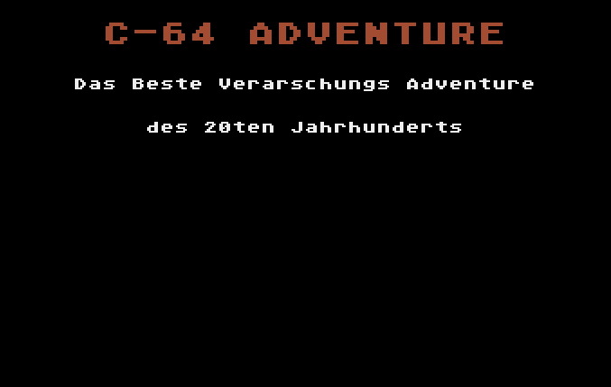 C64 Adventure