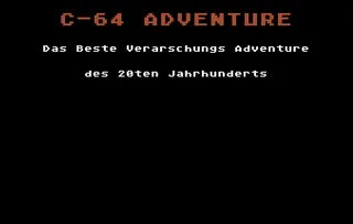 C64 Adventure