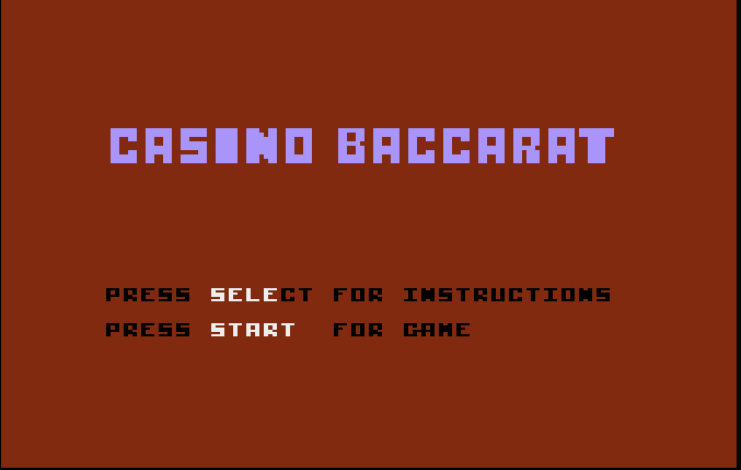 Casino Baccarat