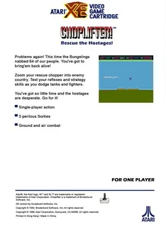 Choplifter! dos