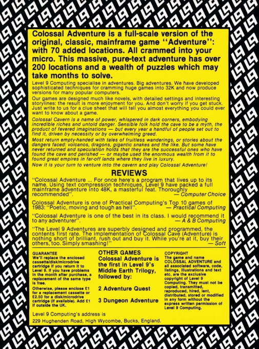 Colossal Adventure - Dos