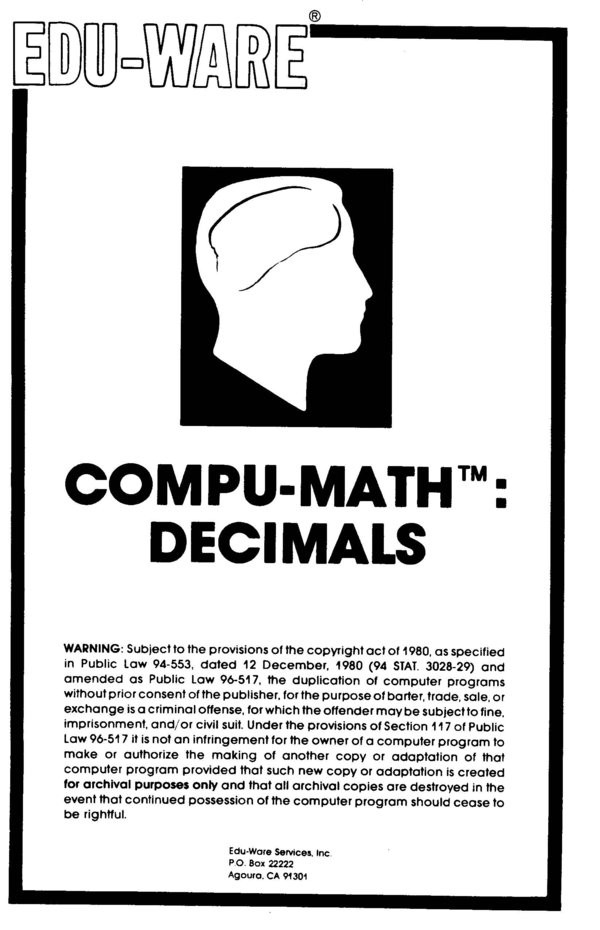 Compu Math Decimals