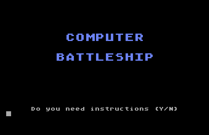 Computer Battleship