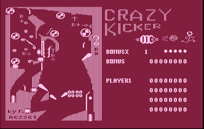 Crazy Kicker Pinball