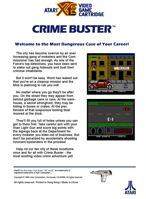 Crime Buster - Dos