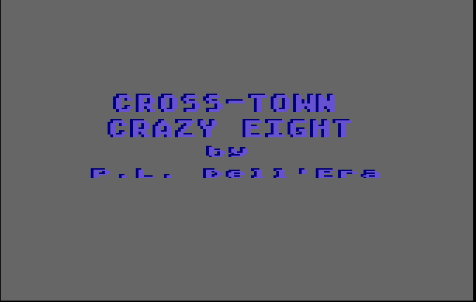 Cross-town Crazy Eight