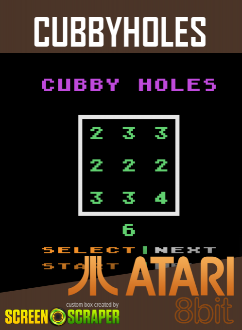 Cubbyholes