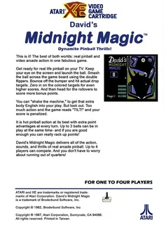 David's Midnight Magic dos