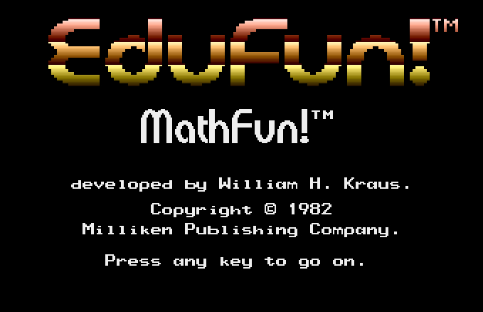 Edufun! - Mathfun!