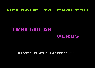 English Irregular Verbs