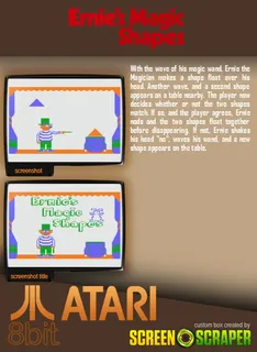 Ernie s Magic Shapes Hi Tech Expressions dos