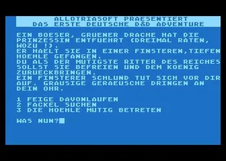 Das Erste D And D Adventure