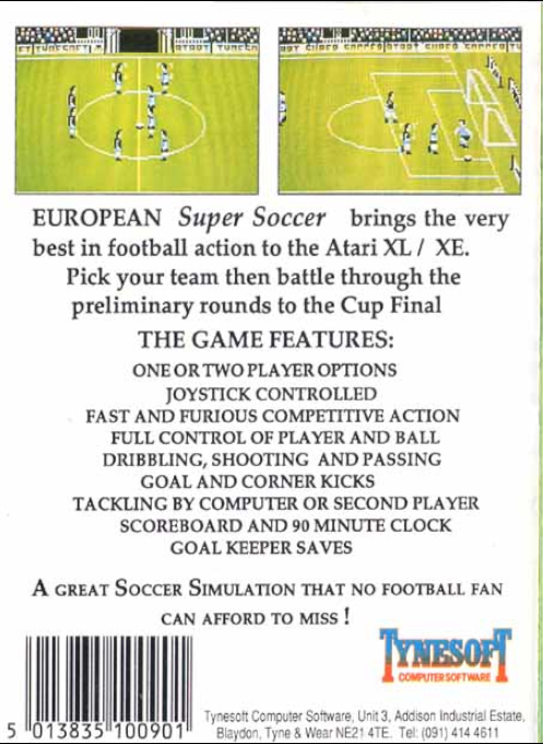 European Super Soccer - Dos
