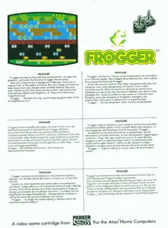 Frogger (Parker Brothers) dos