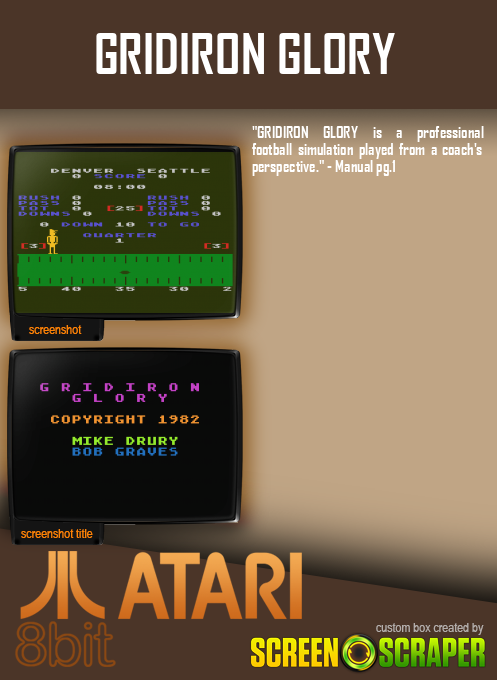 Gridiron Glory - Dos