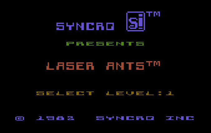 Laser Ants