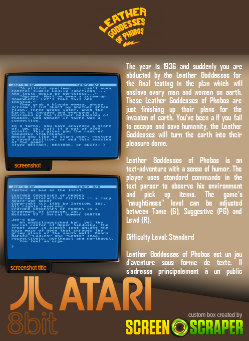 Leather Goddesses of Phobos - Dos