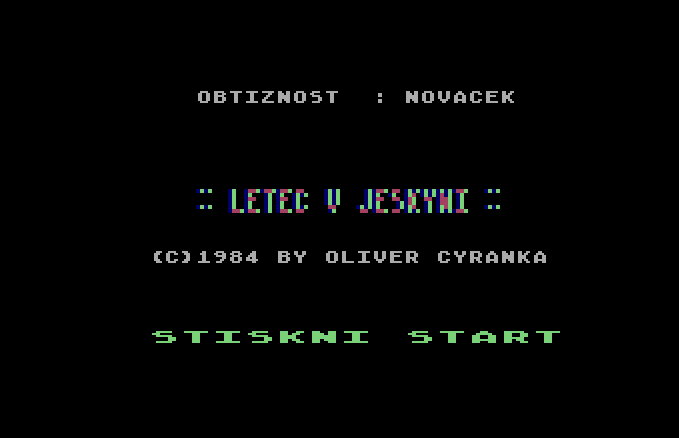 Letec v jeskyni