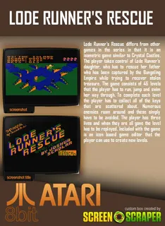 Lode Runner's Rescue dos