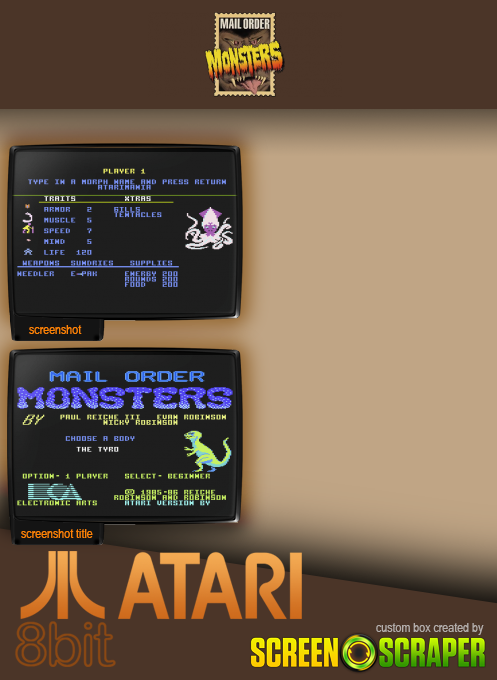 Mail Order Monsters - Dos